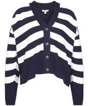 Women's Barbour Mariner Cardigan - Navy Stripe