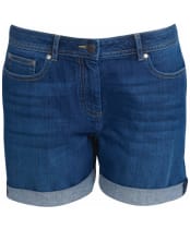 Women's Barbour Maddison Denim Short - Authentic Wash