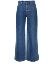 Women's Barbour Maisie Wide Leg Jeans - Authentic