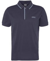 Men's Barbour International Daytona Tipped Polo Shirt - Dark Navy