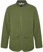 Men's Barbour Beaumont Showerproof Jacket - Palm Green