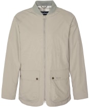Men's Barbour Beaumont Showerproof Jacket - Concrete