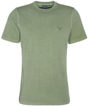 Men's Barbour Garment Dyed Tee - Pea Green
