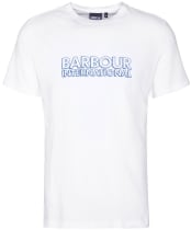 Men's Barbour International Hardy Graphic T-Shirt - White