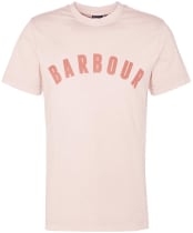 Men's Barbour Terra Dye T-Shirt - Pink Mist