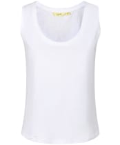 Women's Lily & Me Jetty Vest Top - White