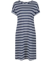 Women's Lily & Me Castaway Dress - Navy / Ecru