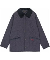 Boy's Barbour Liddesdale Quilted Jacket, 10-15yrs - New Navy