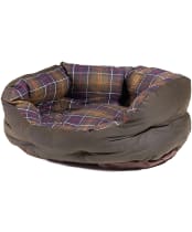 Barbour Wax Cotton Dog Bed 24" - Classic / Olive