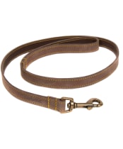 Barbour Leather Dog Lead - Brown