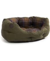 Barbour Quilted Dog Bed 24” - Olive
