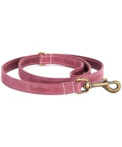 Barbour Leather Dog Lead - Pink