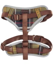 Barbour Fully Adjustable Padded Dog Harness - Classic Tartan