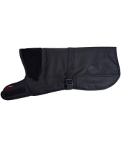 Barbour Waxed Cotton Dog Coat - Black