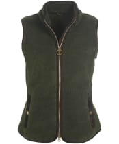 Women’s Barbour Burford Fleece Gilet - Olive