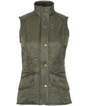 Women's Barbour Cavalry Gilet - Olive