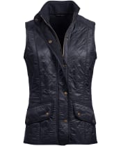 Women's Barbour Cavalry Gilet - Black