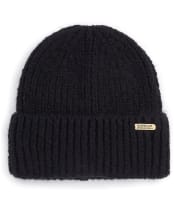 Aria Beanie Hat                               - Black