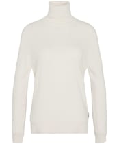 Women’s Barbour Pendle Roll Collar Sweater - ECRU/HESSIAN TAR