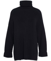Women’s Barbour Stitch Cape Jumper - New Black