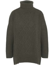 Women's Barbour Burne Cape - New Olive