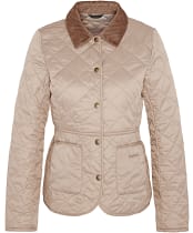 Women's Barbour Deveron Quilted Jacket - Light Trench