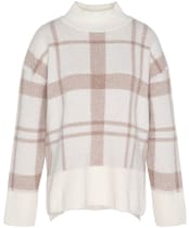 Deanna Knit - Winter White Tartan