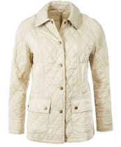 Women's Barbour Summer Beadnell Quilted Jacket - Pearl