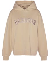 Women's Barbour Northumberland Hoodie - White Pepper