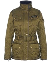 Women's Barbour International Polarquilt - Empire Green