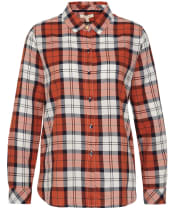 Women’s Barbour Moorland Shirt - SPICED PUMPKIN/N