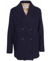 Ingrid Peacoat - Navy / Hessian