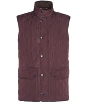 Men's Barbour New Lowerdale Quilted Gilet - Winter Blackberry