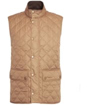 Men's Barbour New Lowerdale Quilted Gilet - Light Sandstone