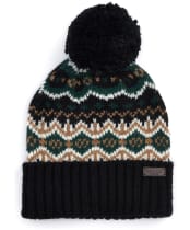 Men’s Barbour Case Fair Isle Beanie - Green Loch