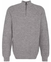Men's Barbour Horseford Half-Zip Jumper - Stone