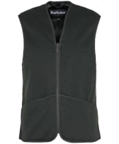 Men's Barbour Warm Pile Waistcoat / Zip-In Liner - Sage