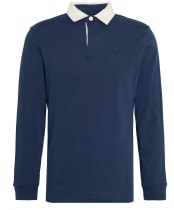Men's Barbour Howtown Rugby Shirt - Navy