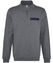 Cotes Half Zip - Mid Grey Marl