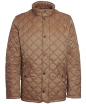 Men's Barbour Flyweight Chelsea Quilted Jacket - Light Sandstone