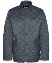 Men's Barbour Flyweight Chelsea Quilted Jacket - New Charcoal