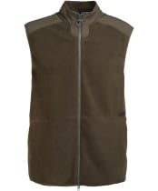 Men's Barbour Country Fleece Gilet - Olive