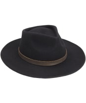 Men's Barbour Crushable Bushman Hat - Black