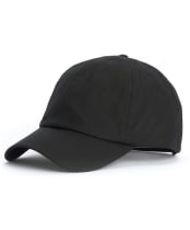 Men's Barbour Waxed Sports Cap - Black