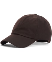 Men's Barbour Waxed Sports Cap - Rustic