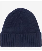 Men's Barbour Carlton Beanie Hat - Navy