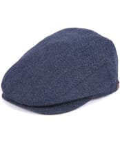 Men's Barbour Barlow Flat Cap - Navy