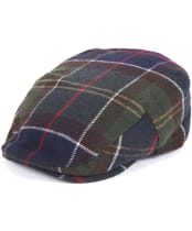 Men's Barbour Gallingale Tartan Flat Cap - Barbour Classic