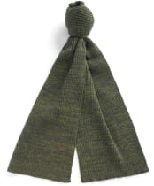 Men’s Barbour Crimdon Beanie and Scarf Gift Set - Olive