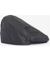 Men's Barbour Waxed Flat Cap - Black / Classic Tartan